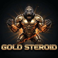 Gold Steroids Conservative Strategy Tester result, 15.5% simulated ROI