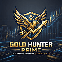 Gold Hunter Prime MT4 Conservative Strategy Tester result, 15.69% simulated ROI