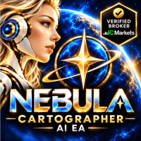 Nebula Cartographer AI EA Conservative Strategy Tester result, 15.74% simulated ROI