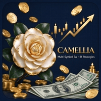 Camellia Conservative Strategy Tester result, 15.73% simulated ROI