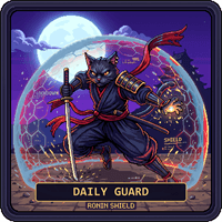 Ronin Shield Daily Guard Conservative Strategy Tester result, 15.91% simulated ROI