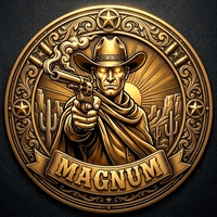 Magnum Gold Conservative Strategy Tester result, 16% simulated ROI