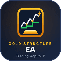Gold Structure EA MT5 Trading Capital P Conservative Strategy Tester result, 16.44% simulated ROI