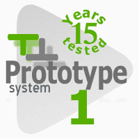 Prototype 1 trading robot logo