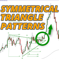 Symmetrical Triangle Patterns trading robot logo