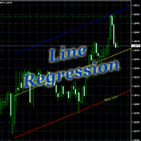 Line Regression trading robot logo