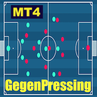 Gegenpressing trading robot logo