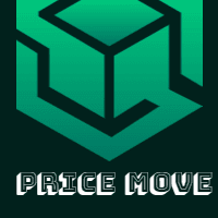 Price move robot trading robot logo
